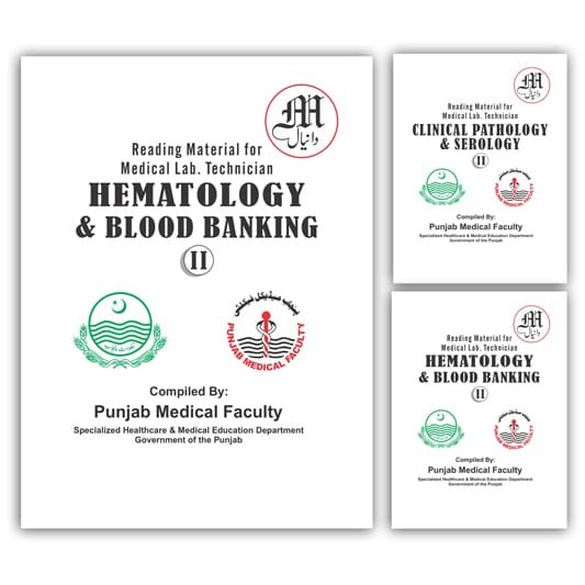 Punjab Paramedical Faculty MLT Part-2 | Books Set